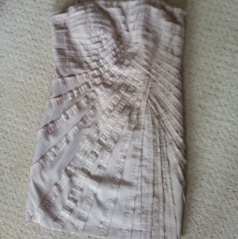 Tan mini dress
